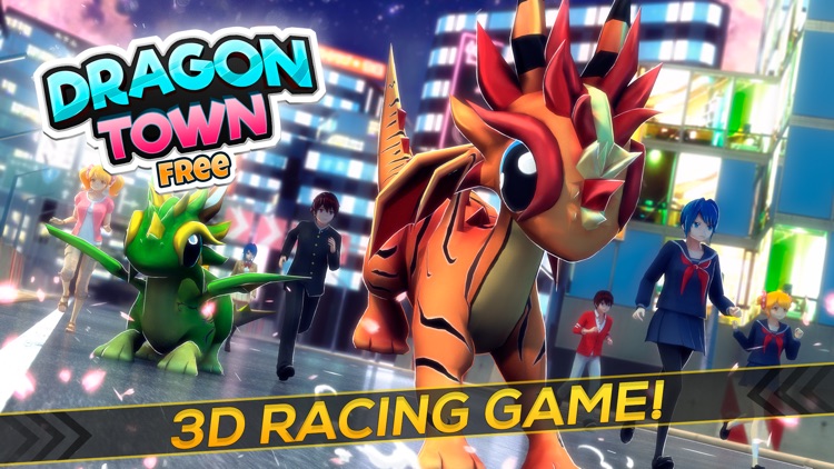 Dragon Town | The Baby Dragons World Racing Sim