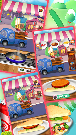 Sandwich Maker Chef Crazy Game(圖3)-速報App