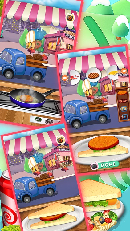 Sandwich Maker Chef Crazy Game
