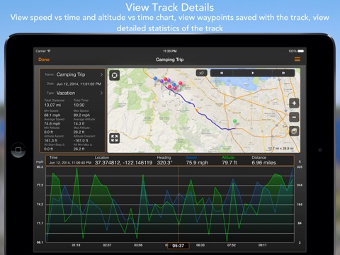 GPS Tracks HD screenshot 2