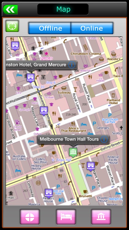 Melbourne Offline Map Travel Guide