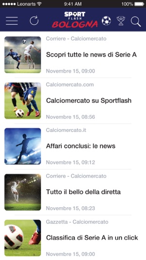 SportFlash Bologna(圖2)-速報App