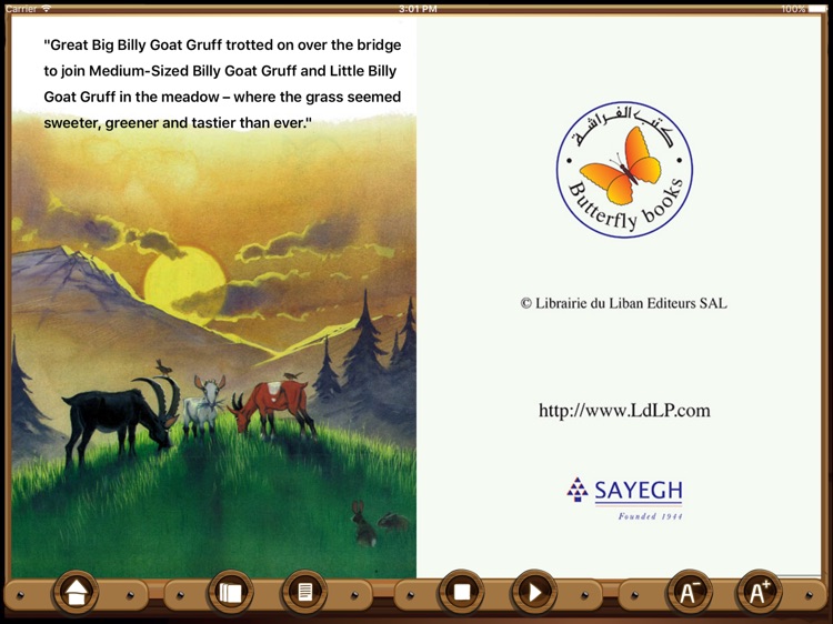 The Three Billy Goats Gruff English screenshot-4