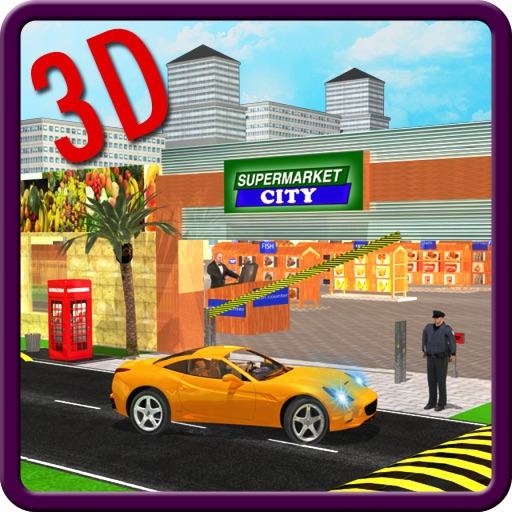 Drive through Supermarket 3D iOS App