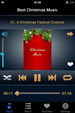 Christmas music songs list - nick countdown player screenshot 3