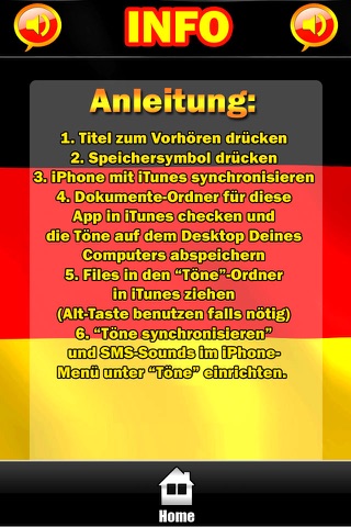 Deutsche Fun und SMS Töne LITE screenshot 2