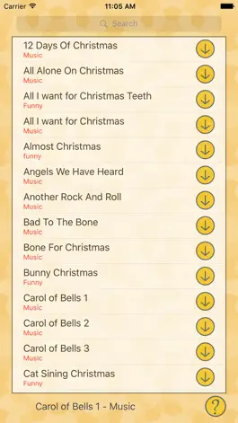 Game screenshot Christmas Ringtones Pro apk