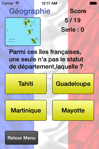 Départements français screenshot 2