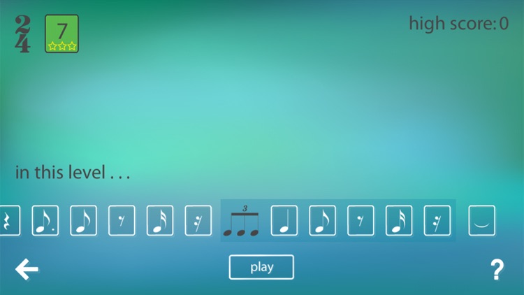 Musical Meter - Advanced: read music rhythm