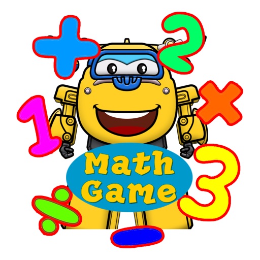 Robotcar Math Game Kids Free Icon