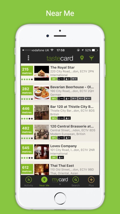 Tastecard | Restaurant Discounts | Dining Deals