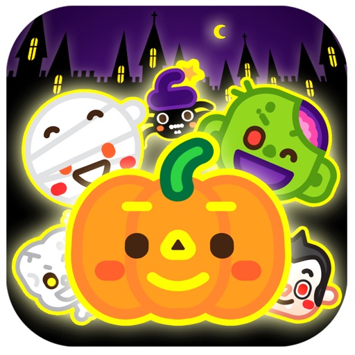 Halloween Emoji - Ghost Zombie Sticker iMessage icon