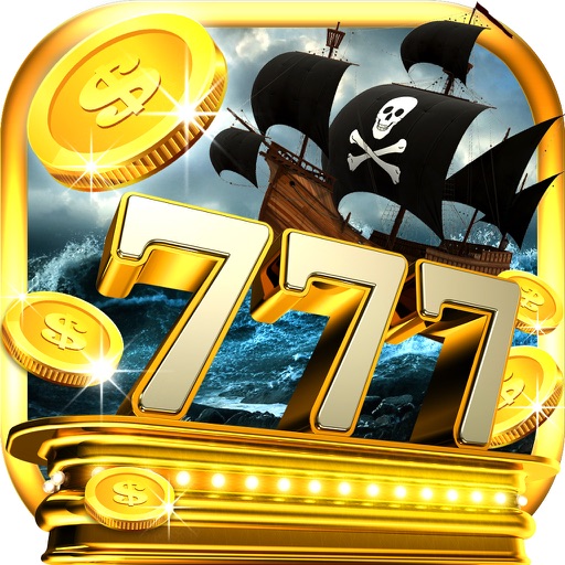 Frenzy Pirates Slot Machines – Casino Free Tropical 5-Reel Plunder Fortune Classic Slots iOS App