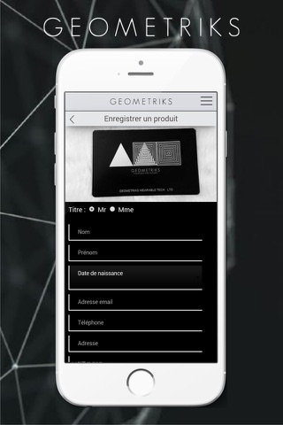 Geometriks Vente d'articles haut de gamme screenshot 4