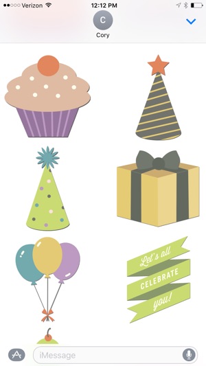 Birthday Party Sticker Pack(圖2)-速報App