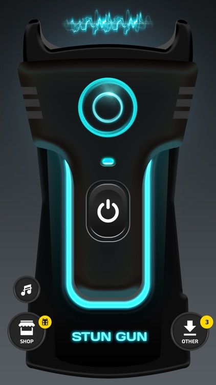 Prank Stun Gun App - Real Sound and Vibration! screenshot-3