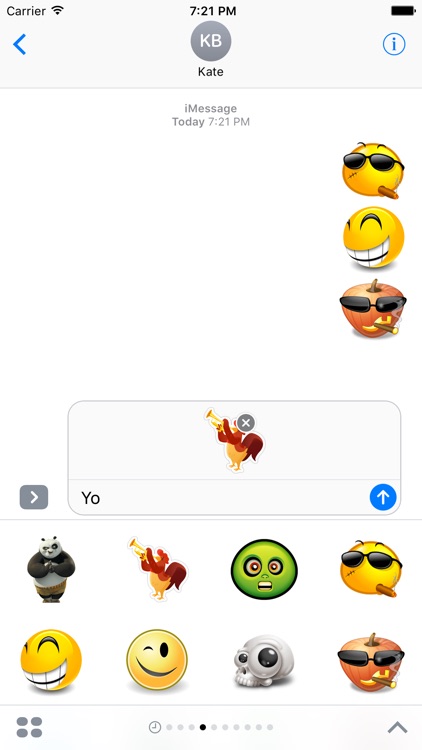 Funny Stickers Pack For iMessage