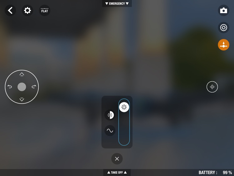 Basic Controller for Airborne Night Drone - iPad