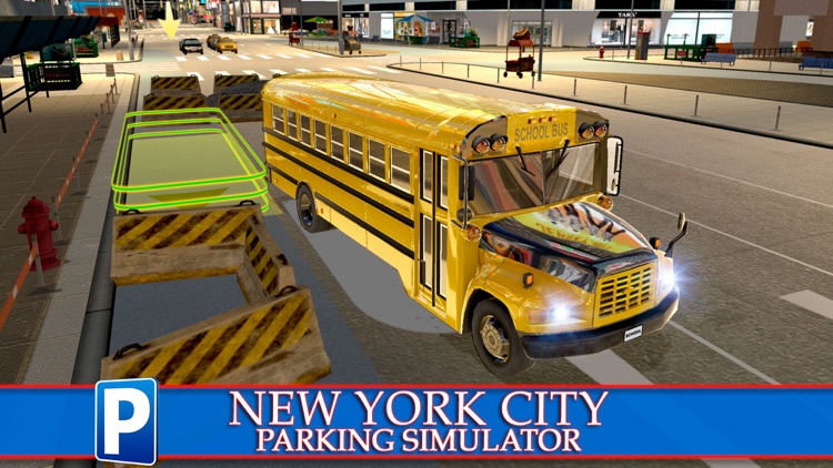 New York City Car Taxi and Bus Parking Simulator