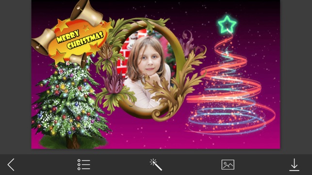 Holiday Xmas Photo Frame - Picture Editor(圖2)-速報App