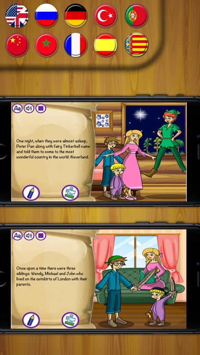 How to cancel & delete Peter Pan Classic tales - interactive books from iphone & ipad 1