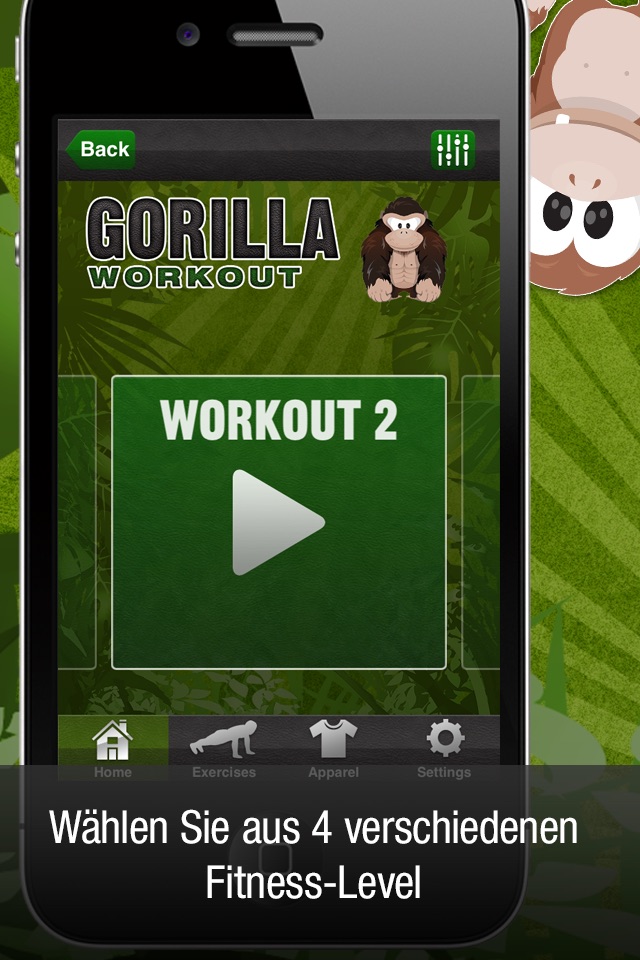 Gorilla Workout: Build Muscle screenshot 2