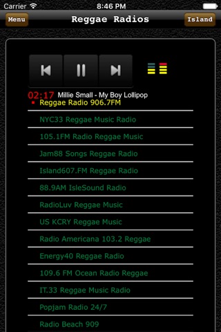Reggae Island Music screenshot 2