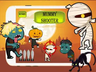 スクリーンショット 1 Killer momia de Halloween: Niños Juego de Disparos iphone