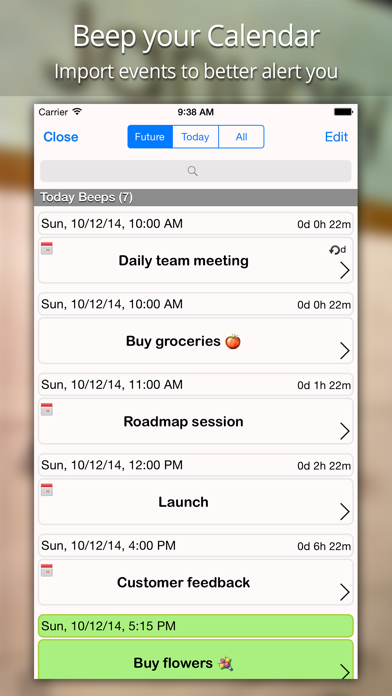 Reminders and tasks made easy with Beep Me Screenshot 5