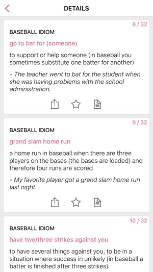 Sports Food idioms in English(圖2)-速報App