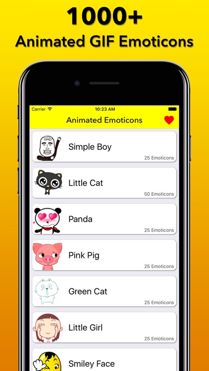 Animaticon - 1000+ Animated Emoticons & Stickers