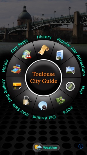 Toulouse Offline Map Travel Guide