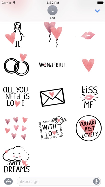 Love – Stickers made with love