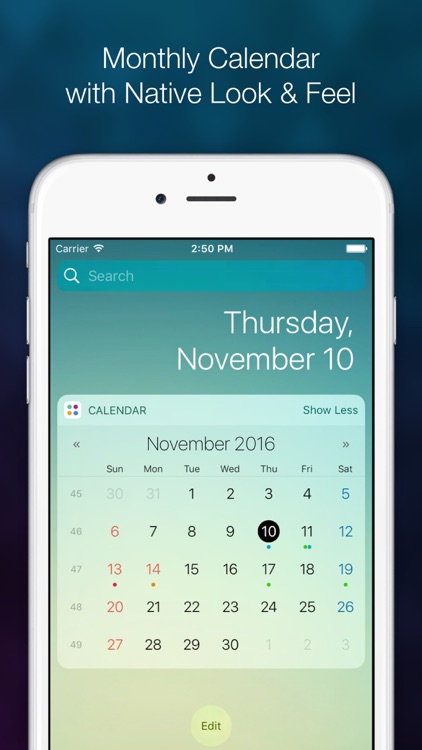 Agenda: Widget+