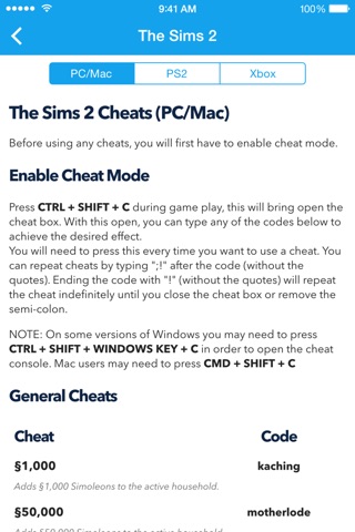 Cheats for The Sims Free - Codes for Sims 4 3 screenshot 4