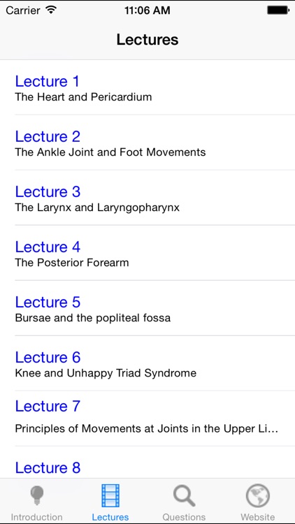 Anatomy Lectures and MCQs screenshot-4