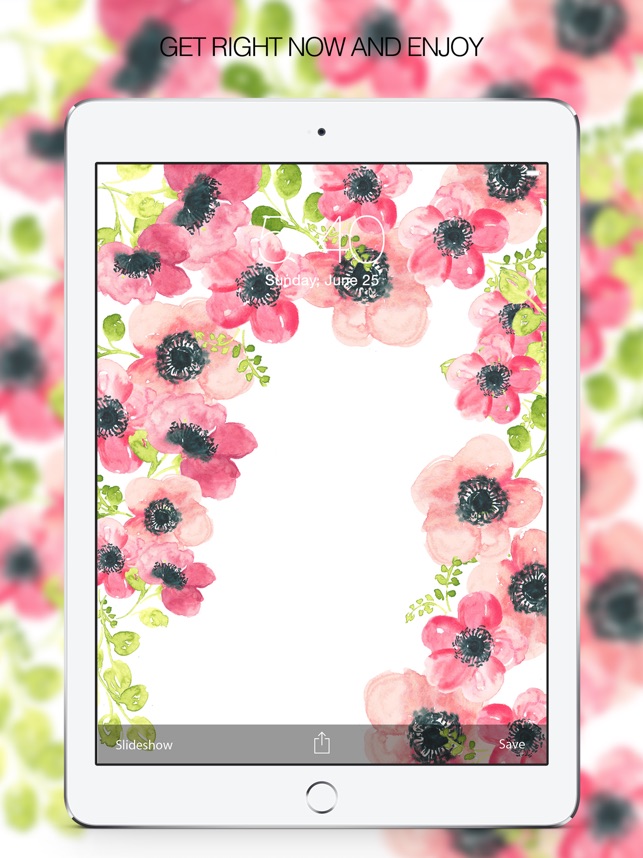 Floral Wallpapers Floral Backgrounds Free On The App Store