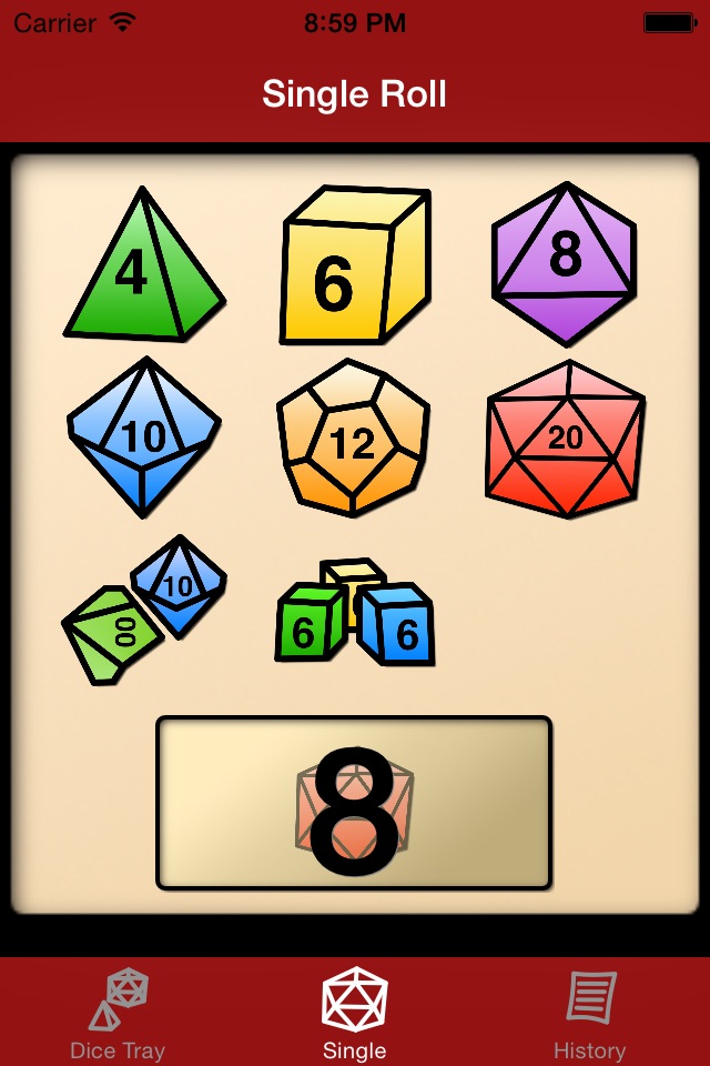 Dice Tray - RPG Dice Roller screenshot 2