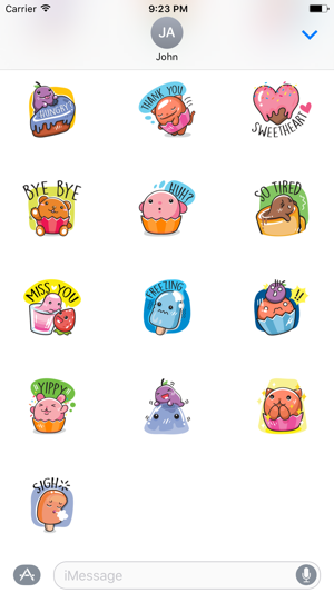 Lovely Cupcake Sticker(圖3)-速報App