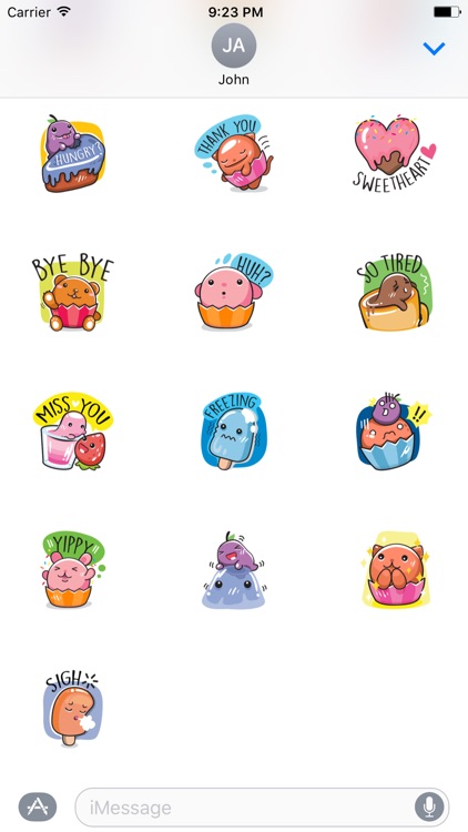 Lovely Cupcake Sticker