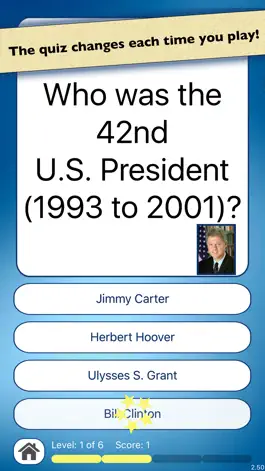 Game screenshot US Presidents Quiz — Learn about U.S. History apk