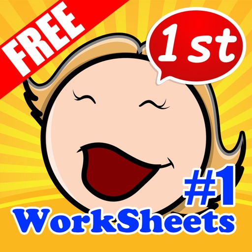 First Day 1st Grade worksheets with Spelling Words Icon