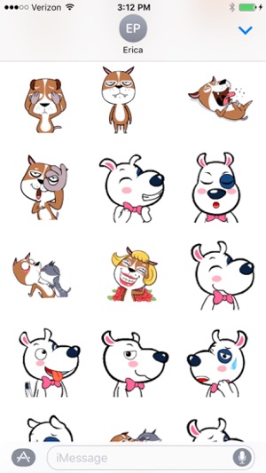 Animated Dog Emojis for iMessages(圖2)-速報App