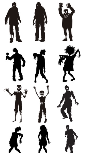 Zombies Stickers for iMessage(圖4)-速報App