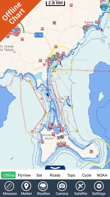 Baleares  GPS Map Navigator