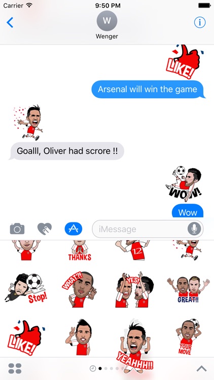 The Gunner Stickers Football