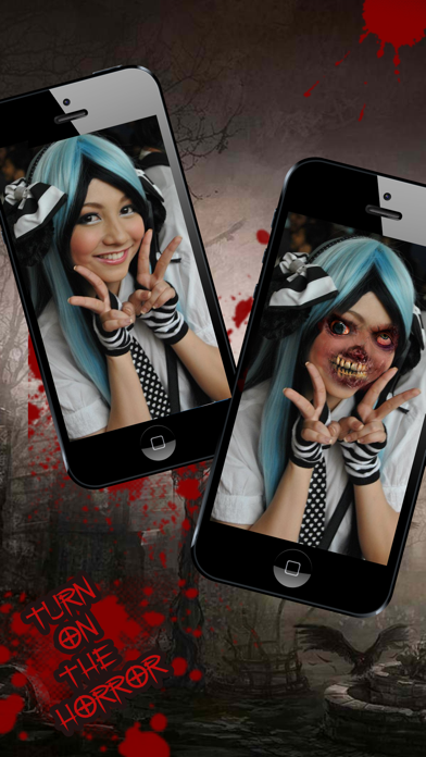 How to cancel & delete Halloween Photo Booth - Monster & Zombie Maker from iphone & ipad 2