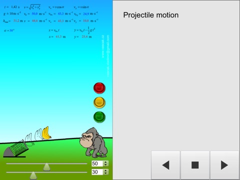 Physics at school Horizontally screenshot 2