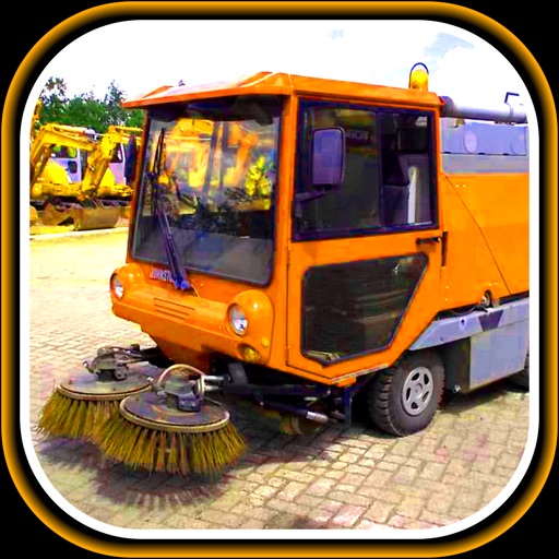 City Street Sweeper Truck-er Sim-ulator: Road Trip Icon