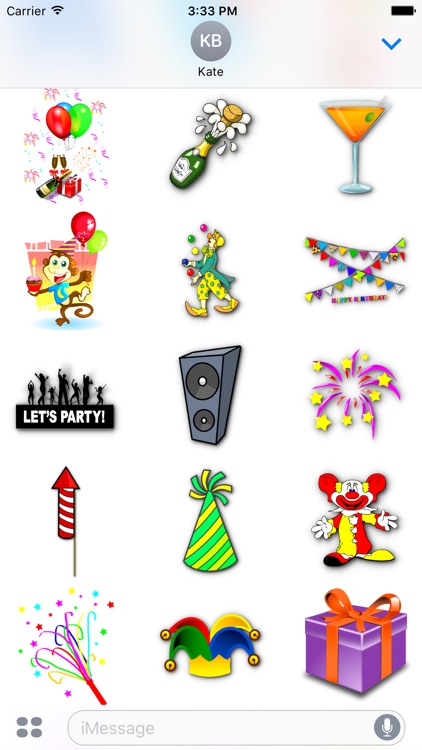 Happy Birthday • Stickers for iMessage screenshot-4